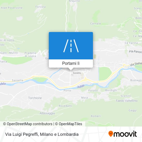 Mappa Via Luigi Pegreffi