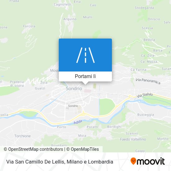 Mappa Via San Camillo De Lellis