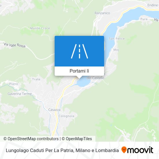 Mappa Lungolago Caduti Per La Patria