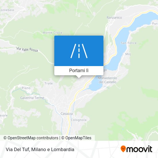 Mappa Via Del Tuf