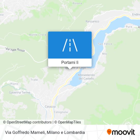Mappa Via Goffredo Mameli
