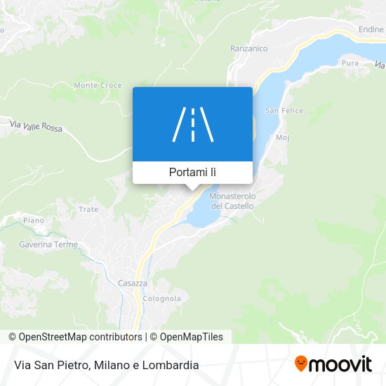 Mappa Via San Pietro