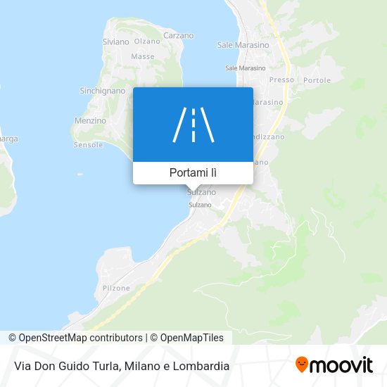 Mappa Via Don Guido Turla