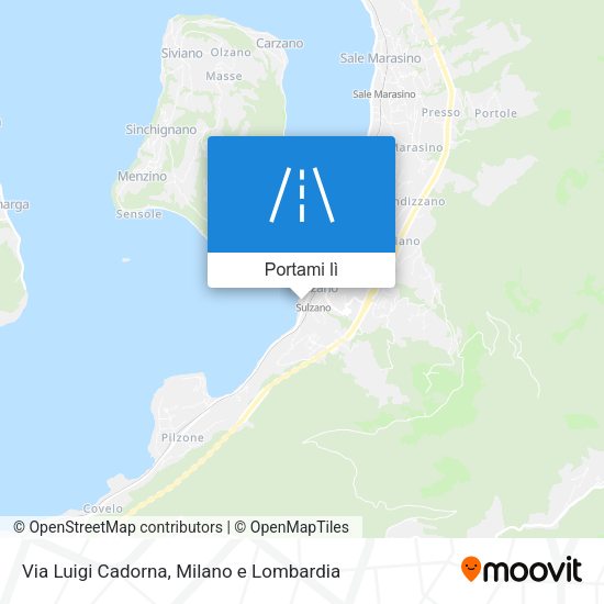 Mappa Via Luigi Cadorna