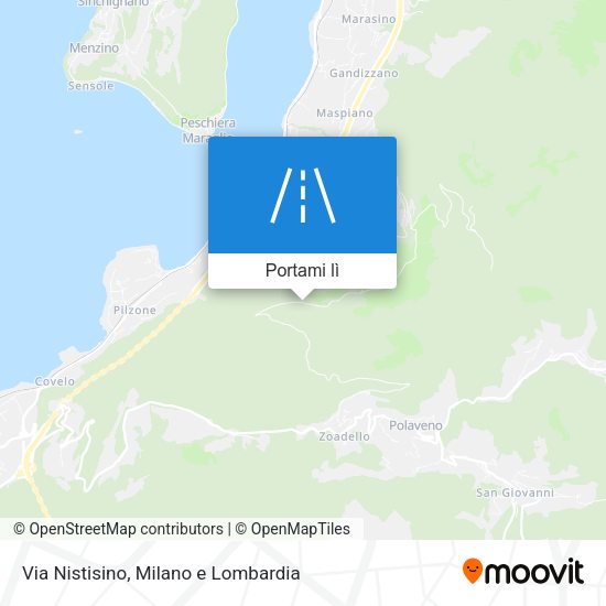 Mappa Via Nistisino