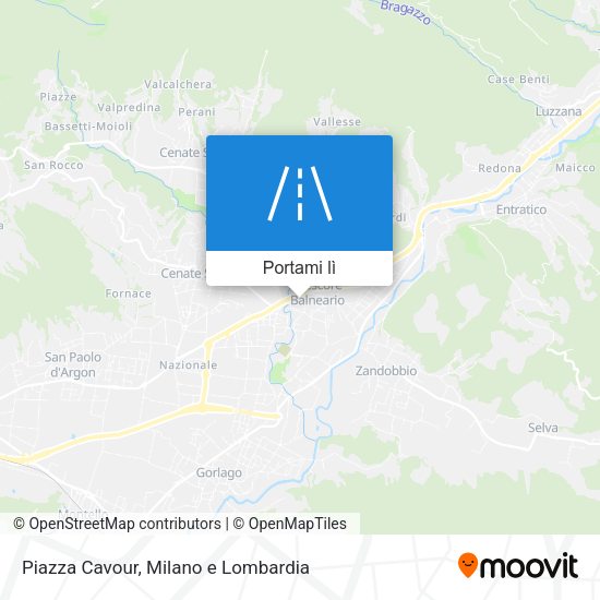 Mappa Piazza Cavour