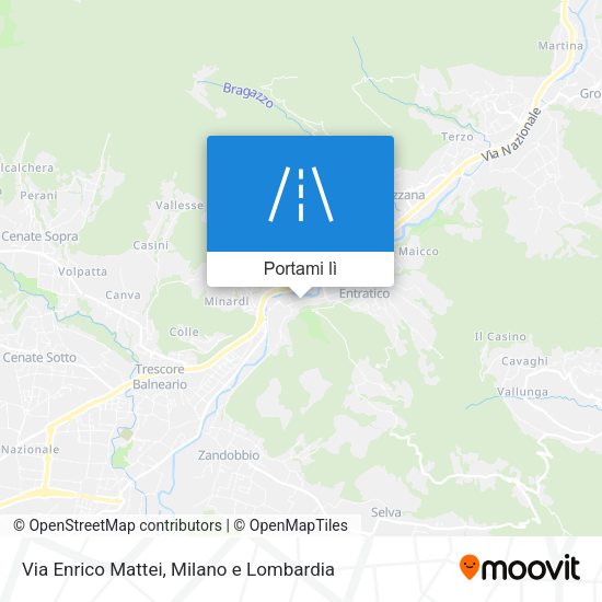 Mappa Via Enrico Mattei