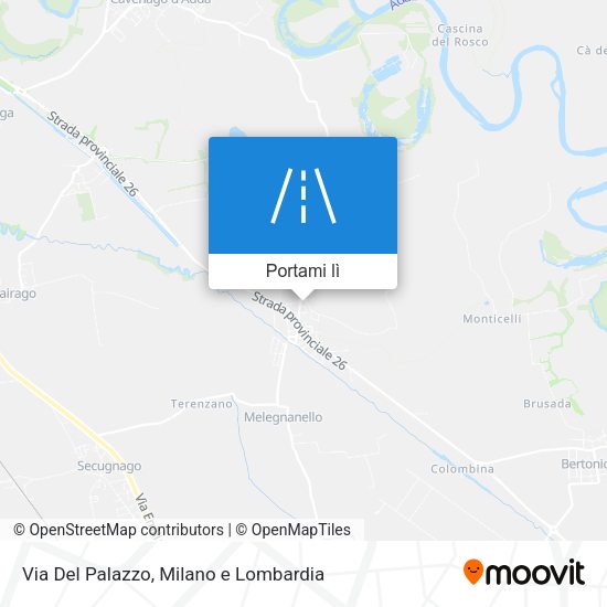 Mappa Via Del Palazzo