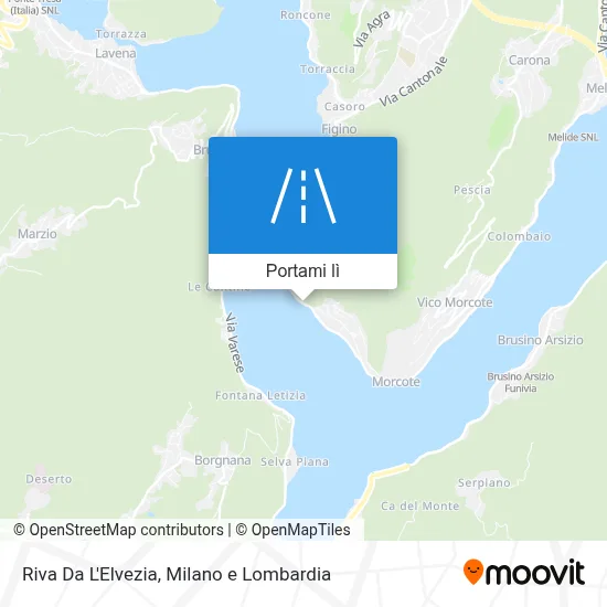 Mappa Riva Da L'Elvezia