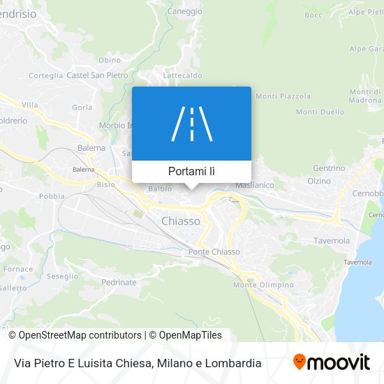 Mappa Via Pietro E Luisita Chiesa