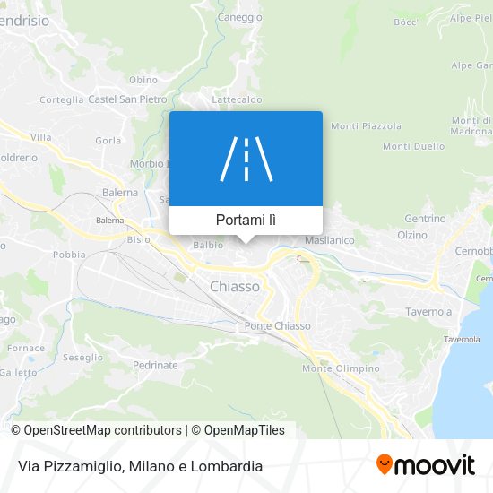 Mappa Via Pizzamiglio