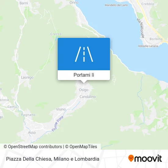 Mappa Piazza Della Chiesa