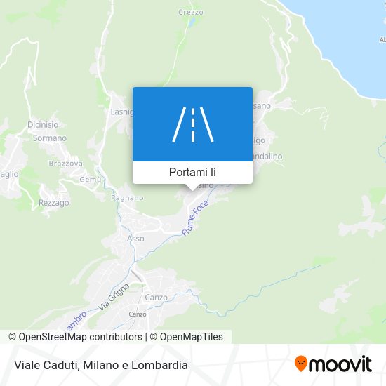 Mappa Viale Caduti