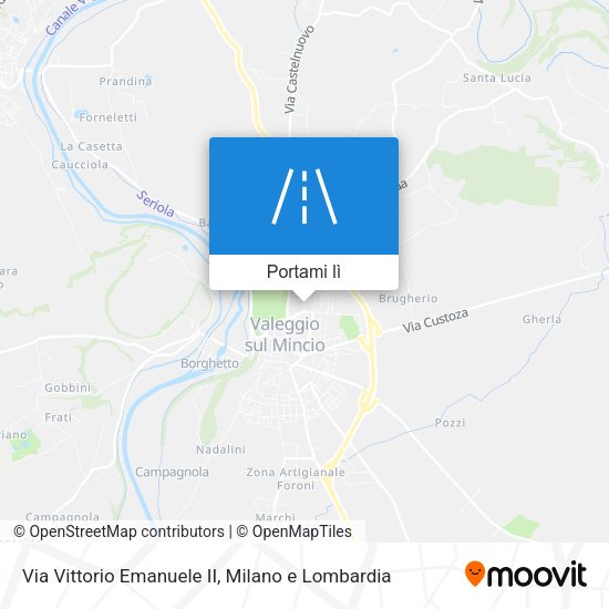 Mappa Via Vittorio Emanuele II
