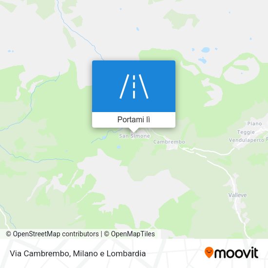Mappa Via Cambrembo