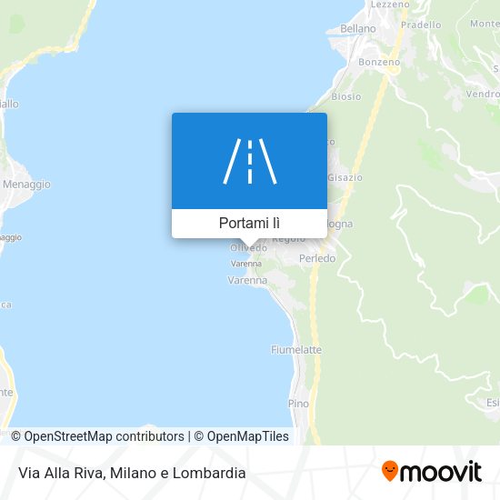 Mappa Via Alla Riva
