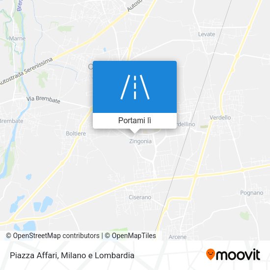 Mappa Piazza Affari
