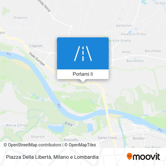 Mappa Piazza Della Libertà