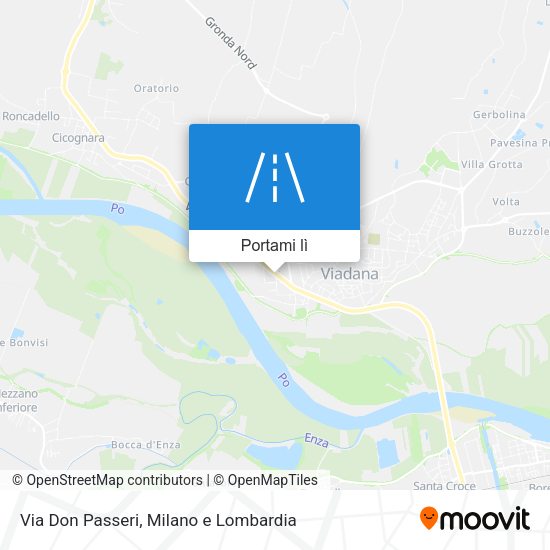 Mappa Via Don Passeri