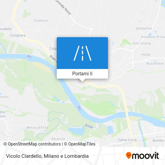Mappa Vicolo Ciardello