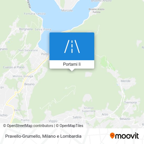 Mappa Pravello-Grumello