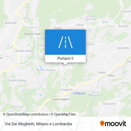 Mappa Via Dei Mughetti