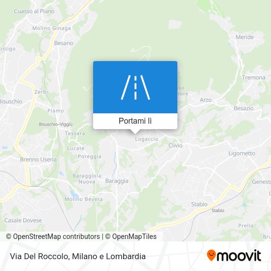 Mappa Via Del Roccolo