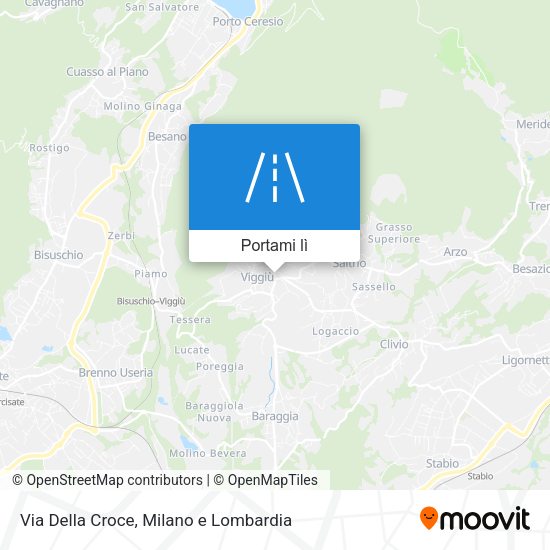 Mappa Via Della Croce