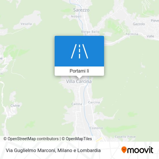 Mappa Via Guglielmo Marconi