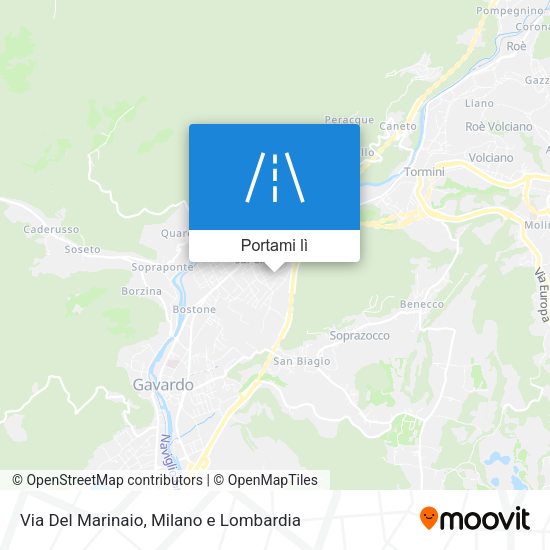 Mappa Via Del Marinaio