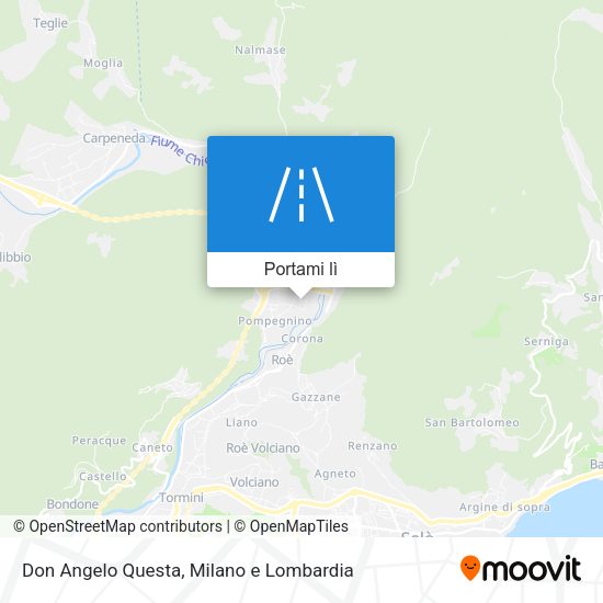 Mappa Don Angelo Questa
