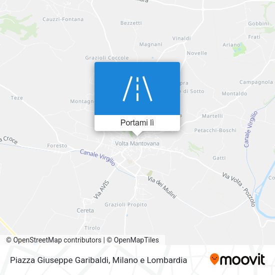 Mappa Piazza Giuseppe Garibaldi
