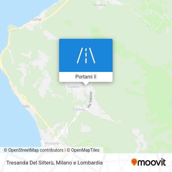 Mappa Tresanda Del Silterù
