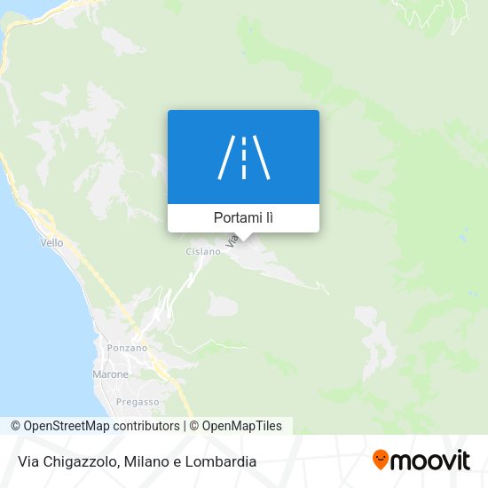 Mappa Via Chigazzolo