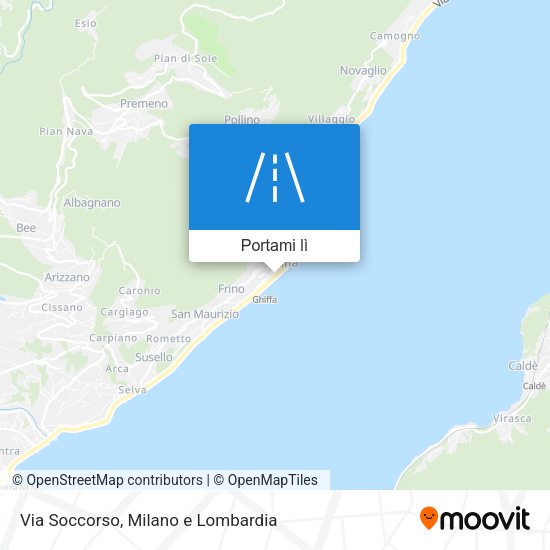 Mappa Via Soccorso