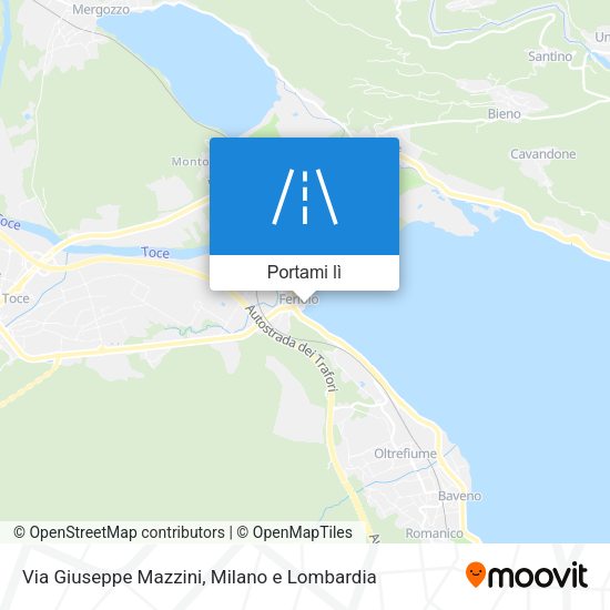 Mappa Via Giuseppe Mazzini