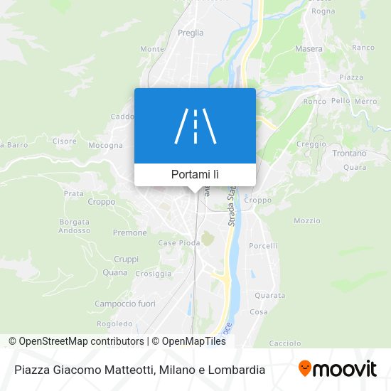 Mappa Piazza Giacomo Matteotti