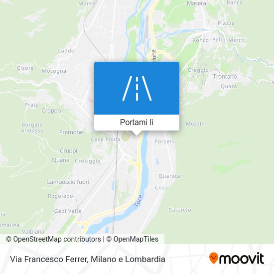 Mappa Via Francesco Ferrer