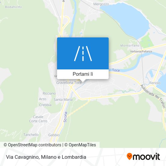 Mappa Via Cavagnino
