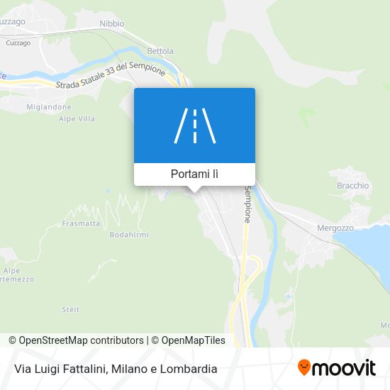 Mappa Via Luigi Fattalini
