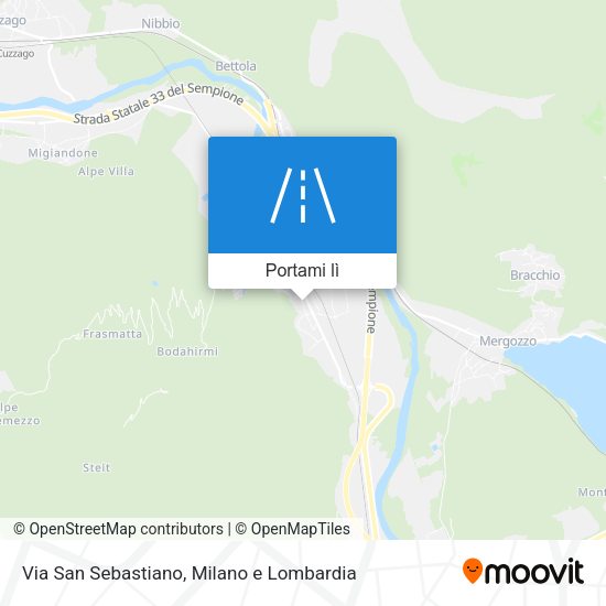 Mappa Via San Sebastiano