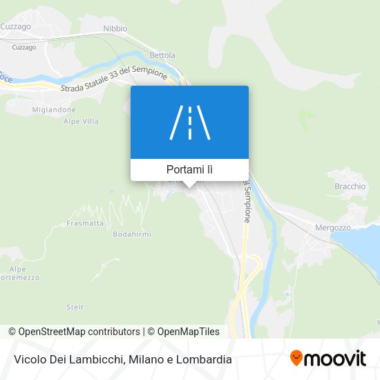 Mappa Vicolo Dei Lambicchi