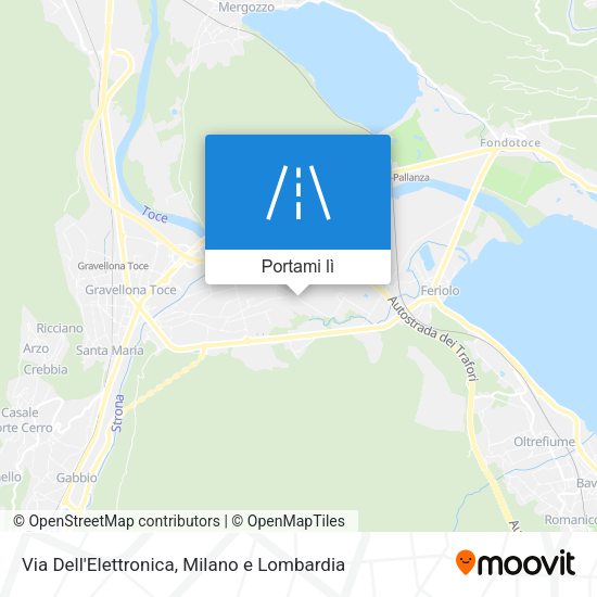 Mappa Via Dell'Elettronica