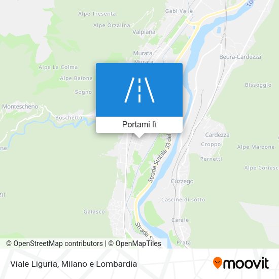 Mappa Viale Liguria