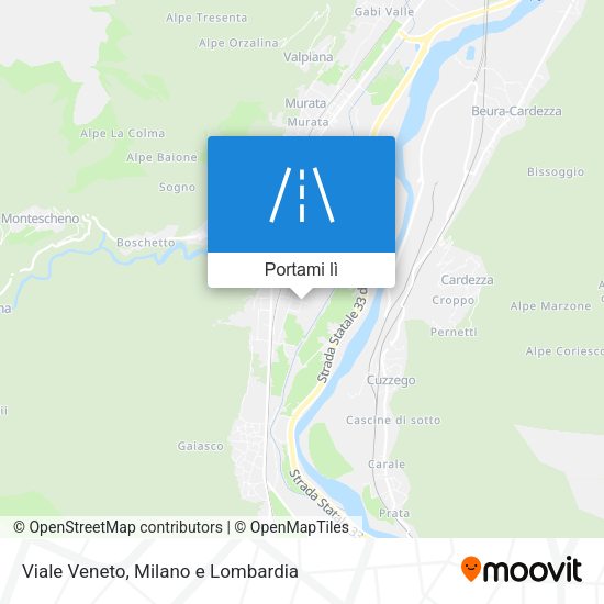 Mappa Viale Veneto