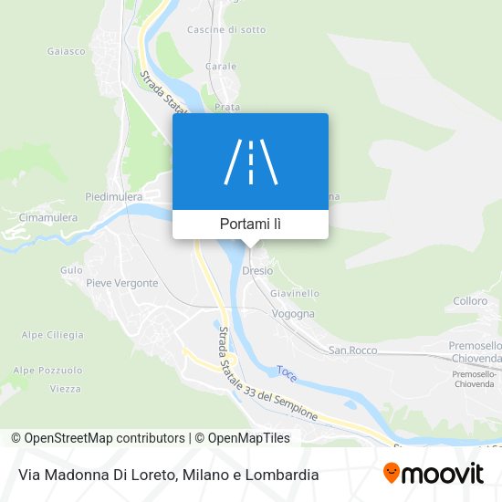 Mappa Via Madonna Di Loreto