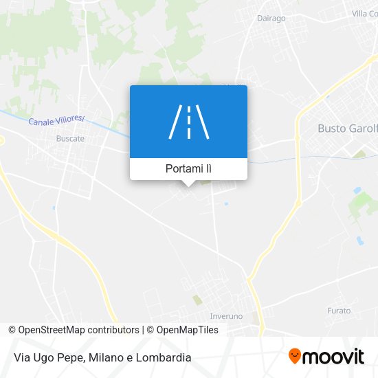 Mappa Via Ugo Pepe