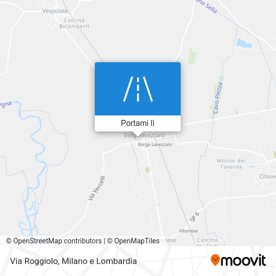 Mappa Via Roggiolo