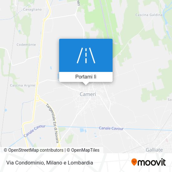 Mappa Via Condominio