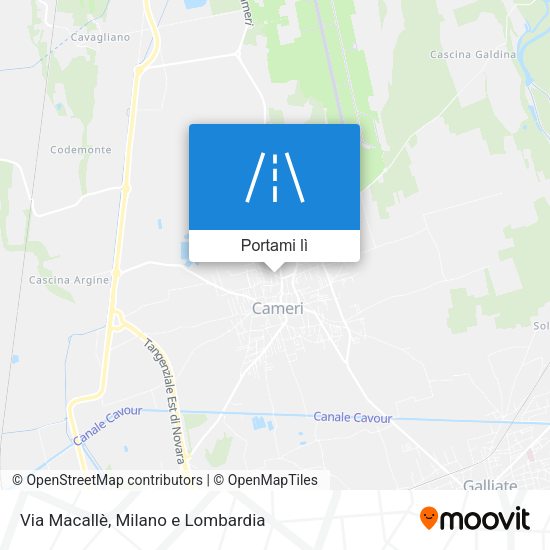 Mappa Via Macallè